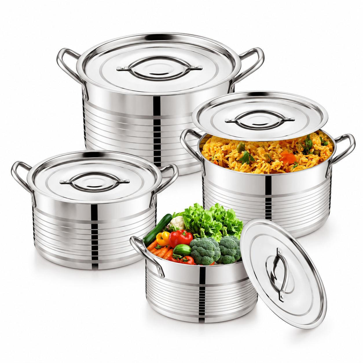 SHALLOW STOCKPOTS